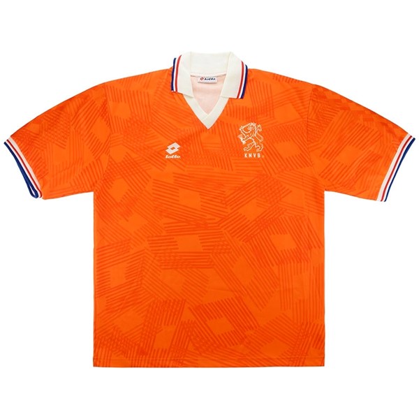 Camiseta Países Bajos Primera equipación Retro 1991 1992 Naranja